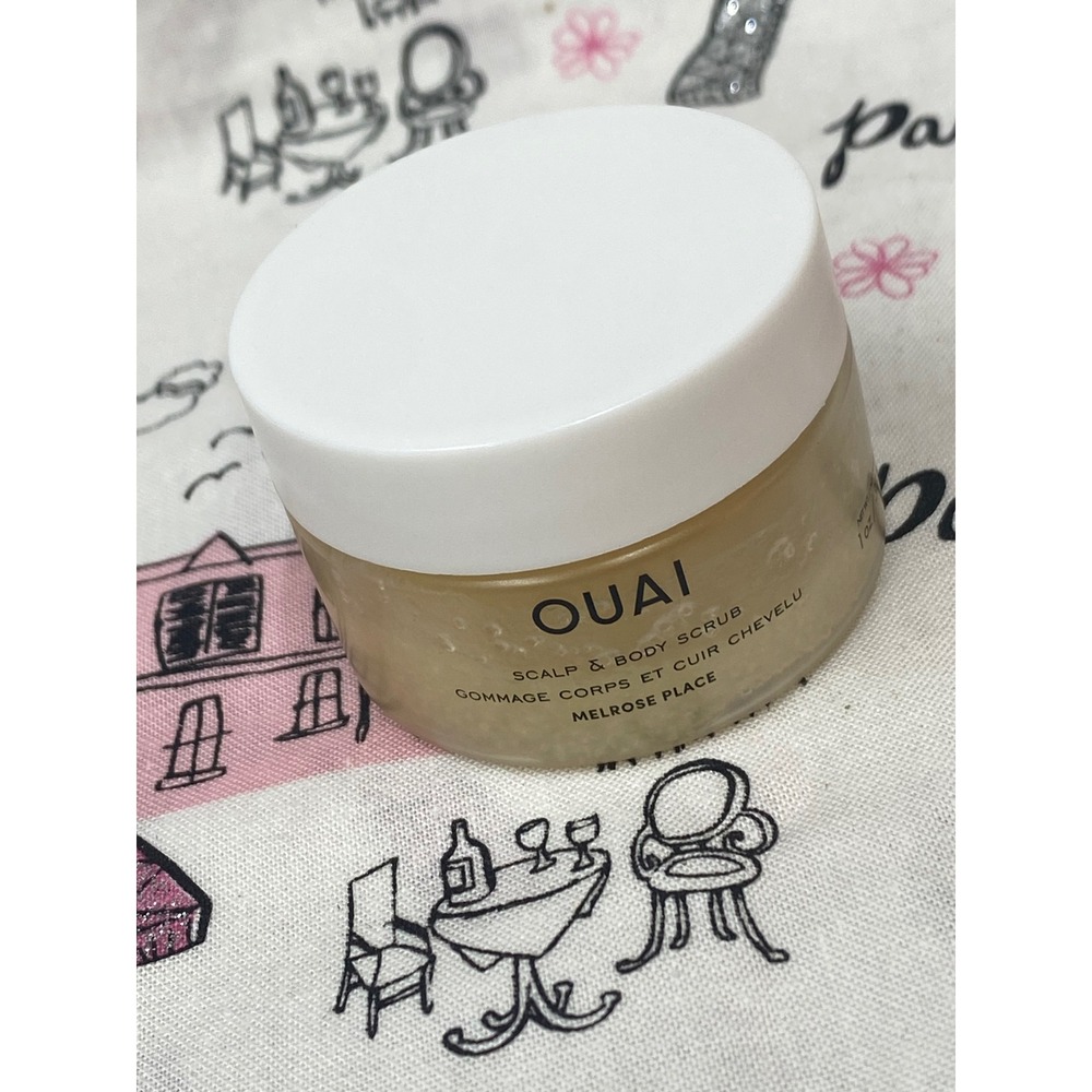 OUAI Scalp & Body Scrub Melrose Place Travel Size 1 oz 30 g Sugar Coconut Oil
